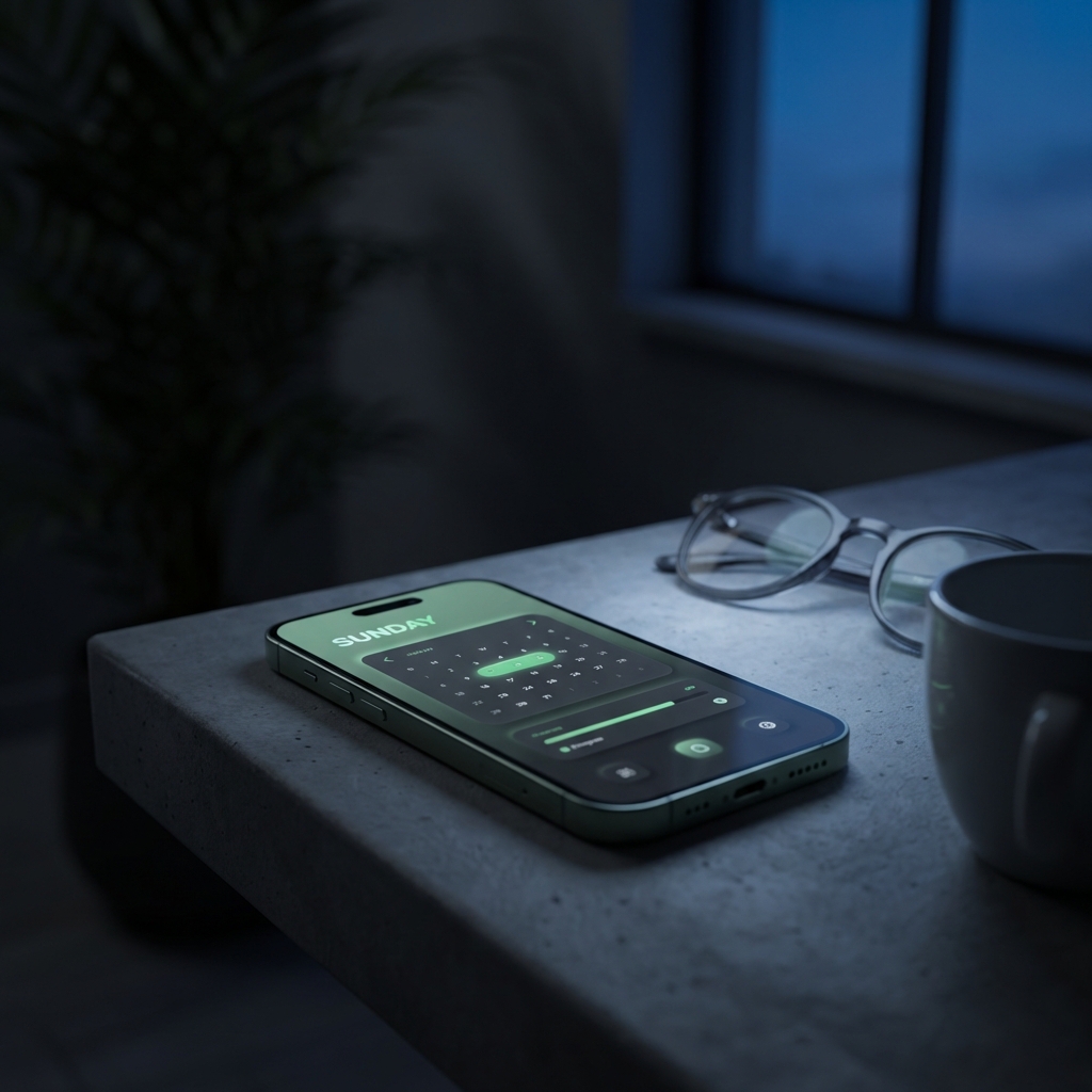 Sunday Night Anxiety: How Apps Hunt Your Weakest Moment